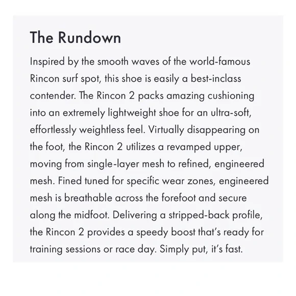 Hoka One One Rincon 2 Running Shoes - Picture 10 of 11